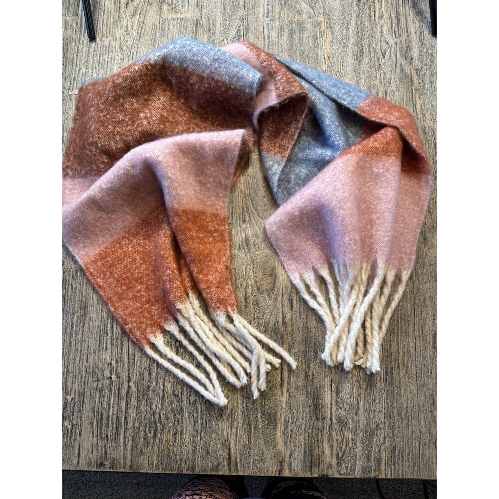 a.n.a Polyester Scarf Cool Jules Stripe